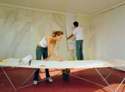 comment coller des papiers peints en papier