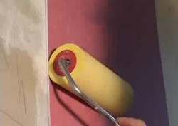 vinyl tapet, hvordan man klæber