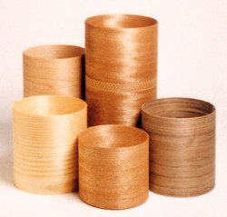 Papier peint en placage de bois