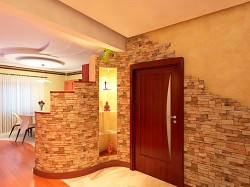 pierre artificielle pierre artificielle à l'intérieur