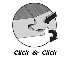 Cliquez sur stratifié.