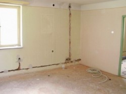 Câblage dans la cuisine