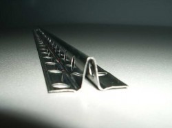 Phare en plâtre métallique