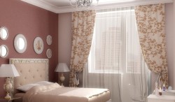 rideaux dans la chambre