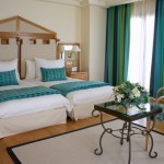 rideaux lumineux dans la chambre