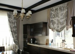 longueur des rideaux pour la cuisine