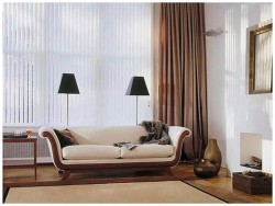 stores dans le salon