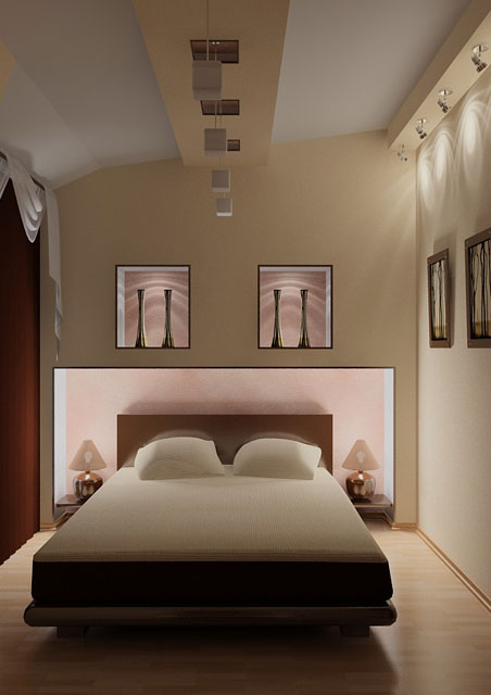 éclairage design petite chambre