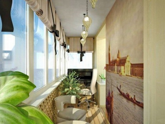 petits rideaux de loggia