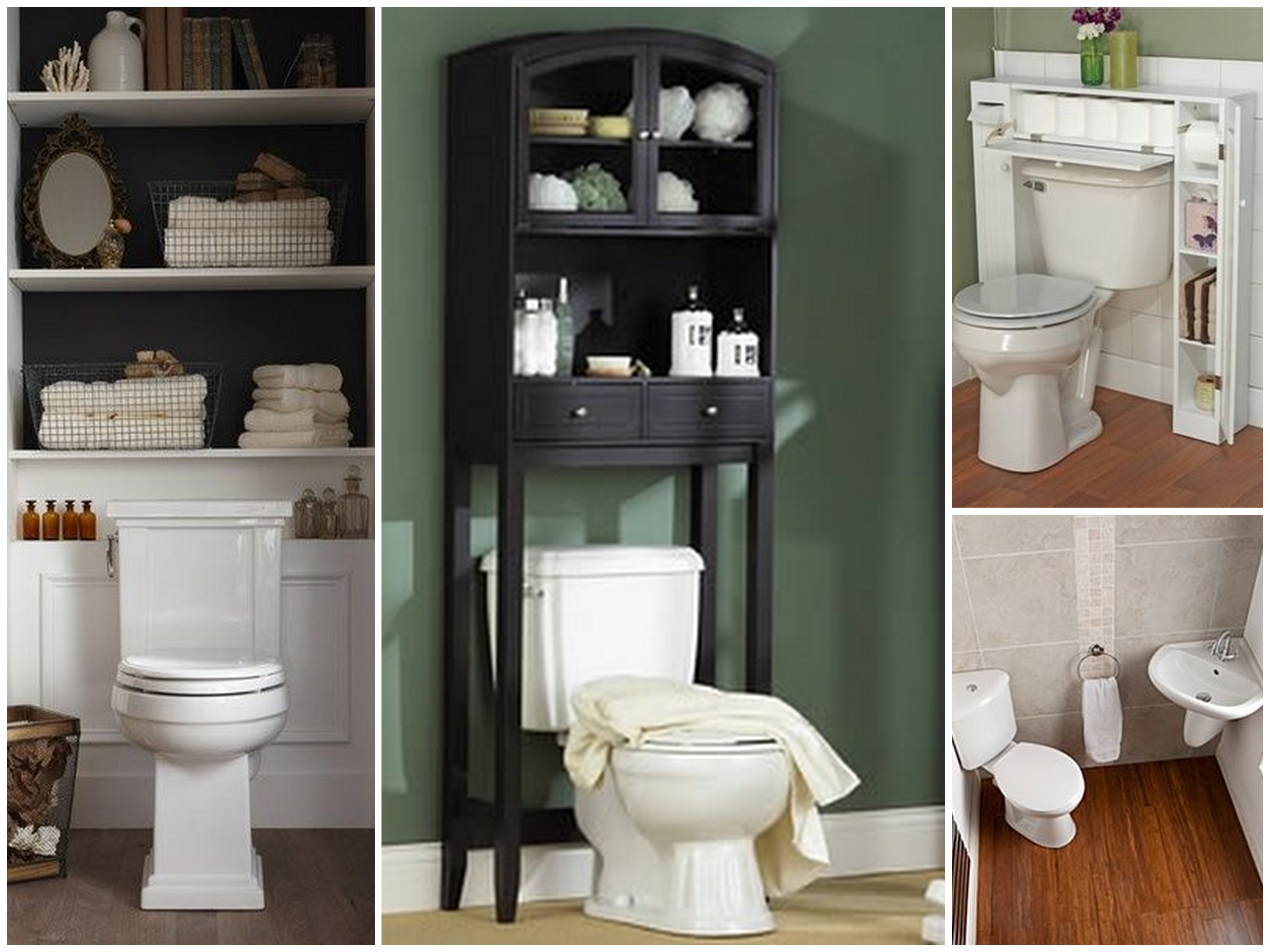 petit rangement pour les toilettes