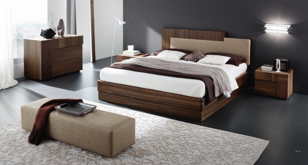 lit de meubles de chambre à coucher