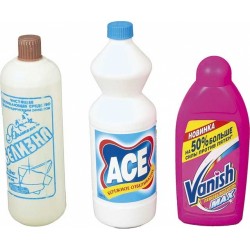 moisissure dans l'eau de Javel