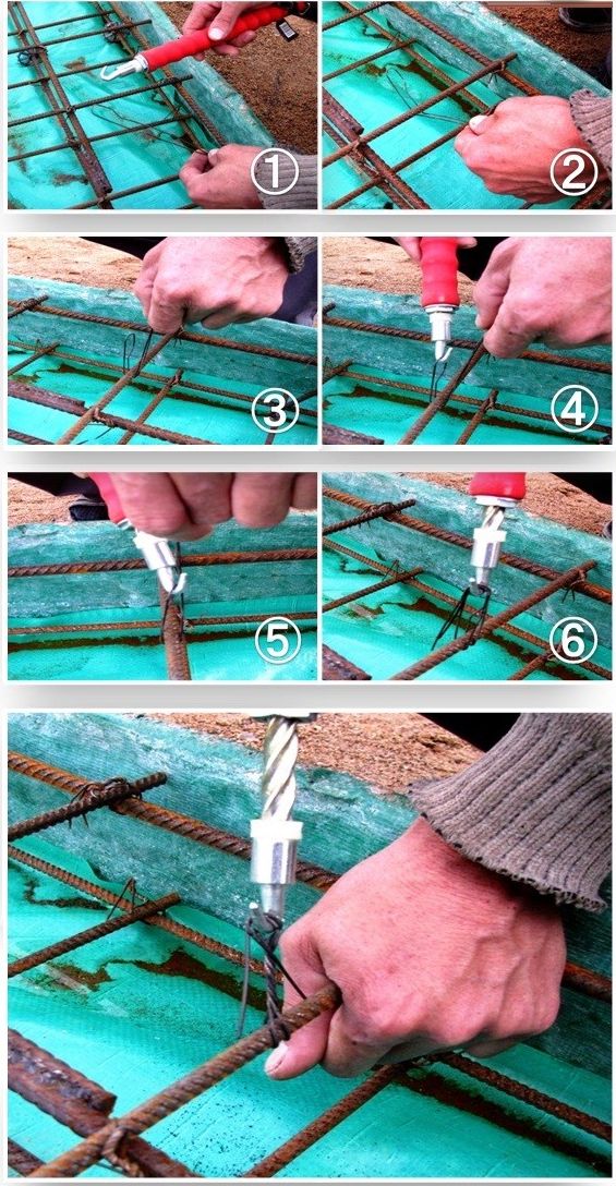 boucle de renfort en tricot