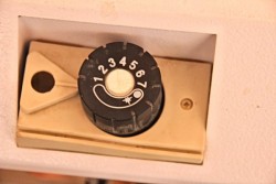 contrôle de chaudière à gaz