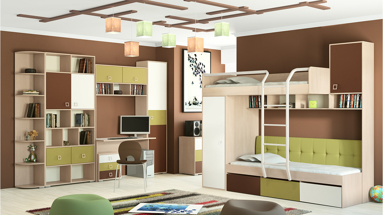 meubles pour chambre d'enfant couleur 3