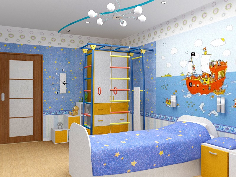 meubles pour chambre d'enfant couleur