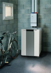 chaudière à gaz au sol