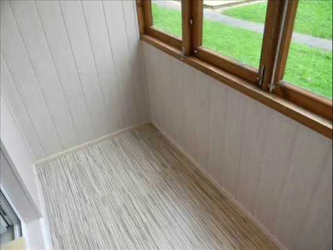 décoration du balcon avec panneaux MDF