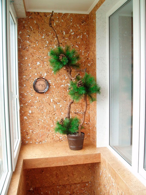 décoration de balcon en liège 2