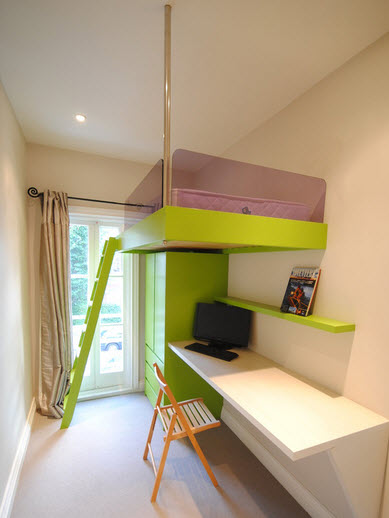 intérieur d'un petit mobilier de chambre d'enfant 8