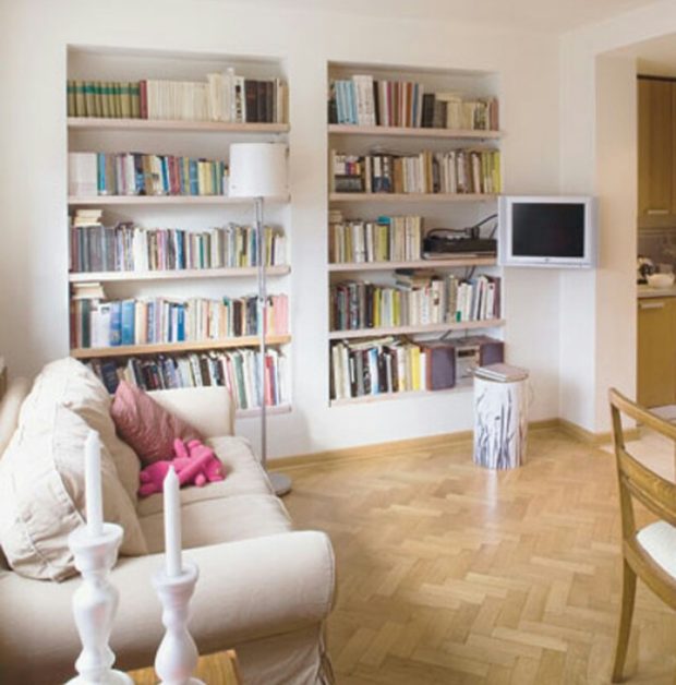 Niche pour les livres