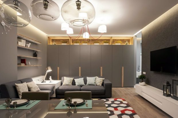 7 conseils pour concevoir une grande pièce dans un appartement + photos intérieures 7 conseils pour concevoir une grande pièce dans un appartement + photos intérieures