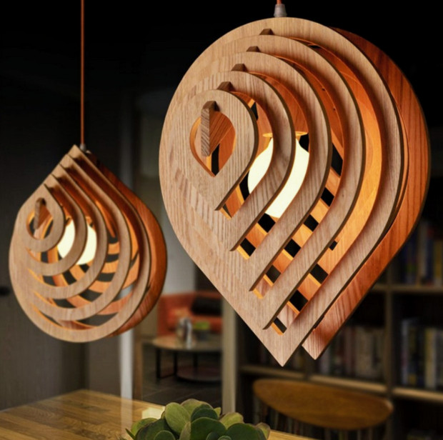 Choisir un lustre en bois - 9 conseils