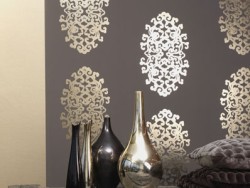 sélection de papier peint en métal