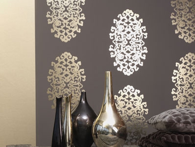 Papier peint en métal: comment choisir et coller Papier peint en métal: comment choisir et coller