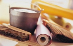 papier peint à base de serpianka comment coller