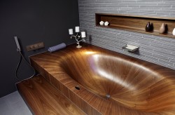 Baignoires en bois
