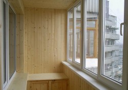 La décoration finale du balcon