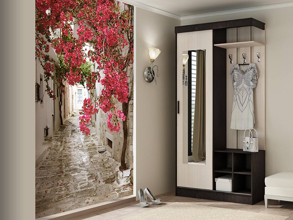 Papiers peints dans le couloir: 8 conseils pour choisir Papiers peints dans le couloir: 8 conseils pour choisir