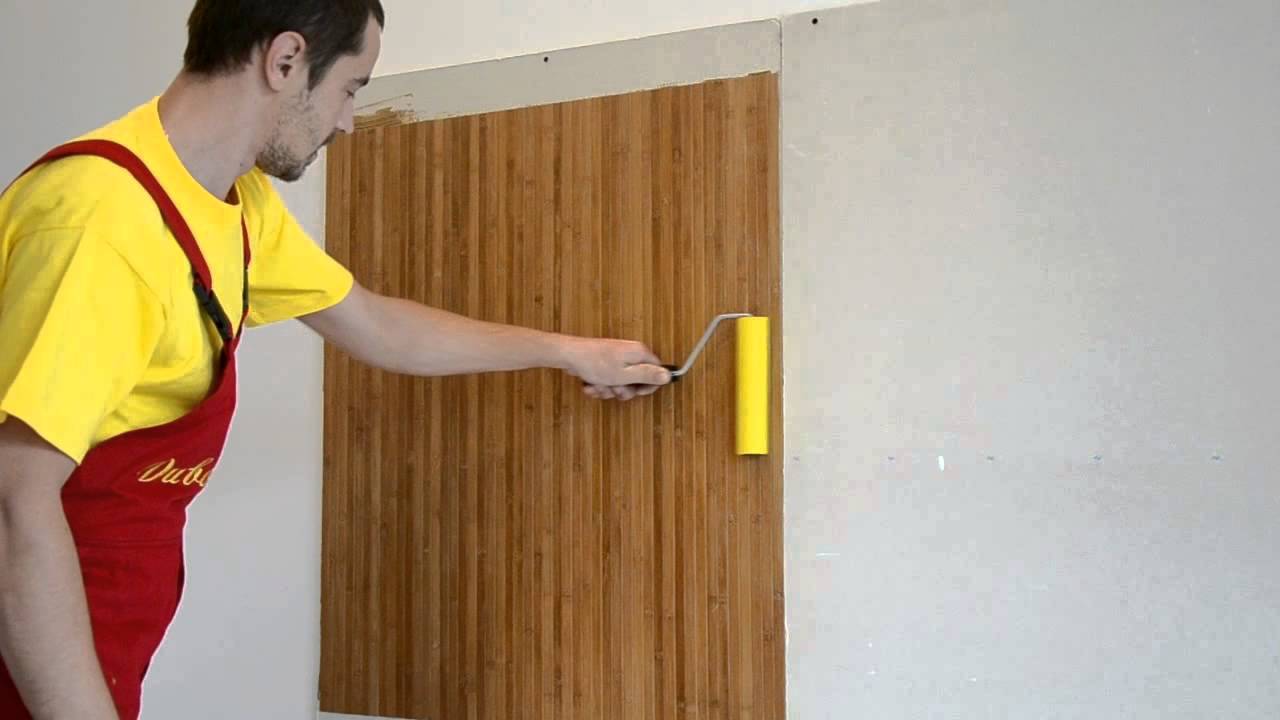 papier peint en bambou collant 2