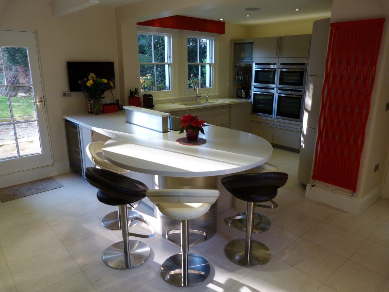 forme de comptoir de bar