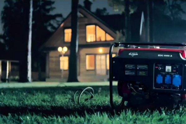 generator de benzină în țară