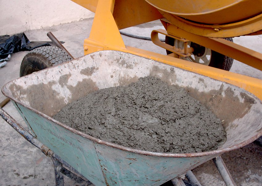 voie béton préparation du béton