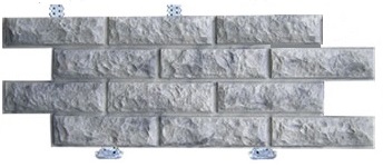 revêtement en béton pour la façade de la maison