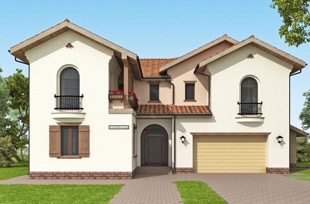 maison privée de style italien