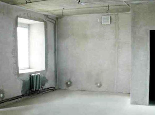 hrubá dekorácia steny