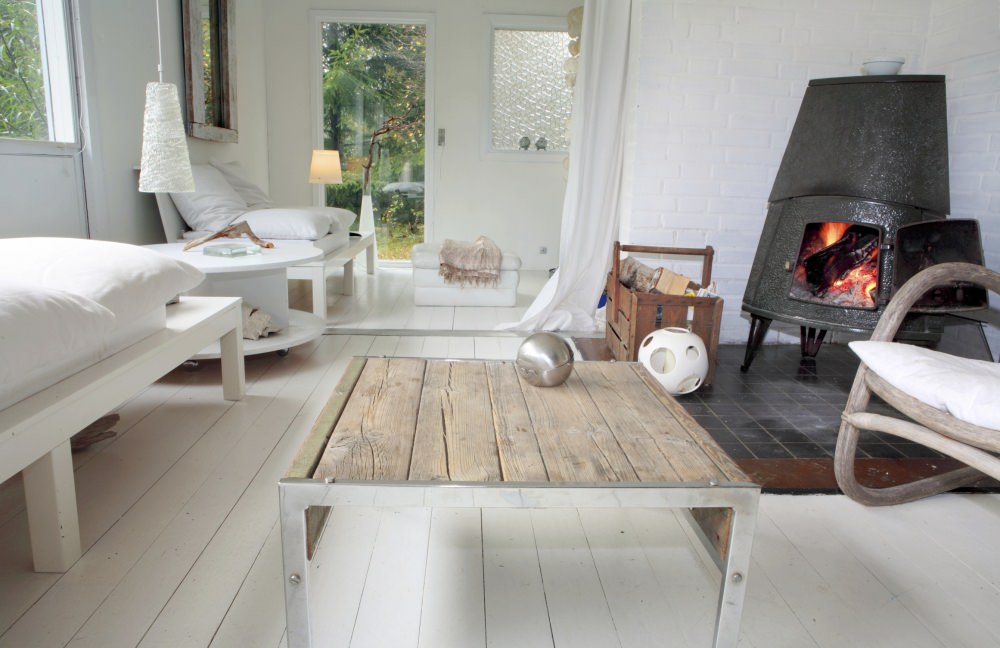 Maison de campagne de style scandinave