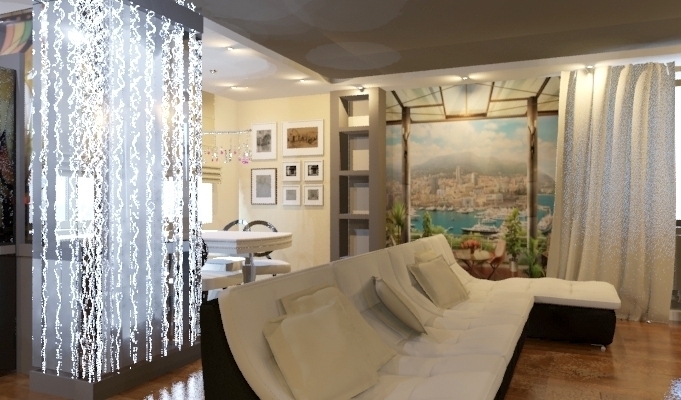 éclairage décoratif dans le salon 4