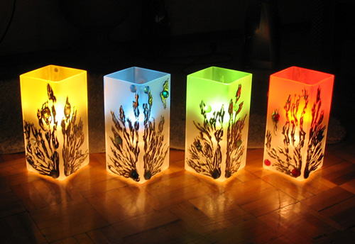 éclairage décoratif dans la chambre 4