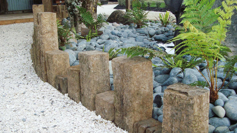 bordure en bois pour allées de jardin