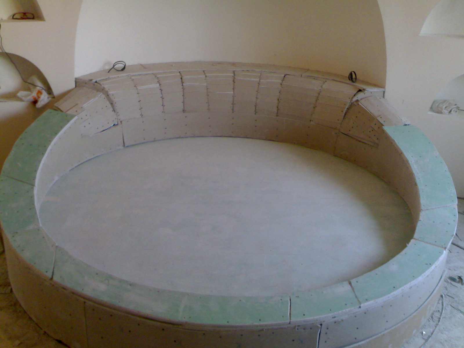 canapé en placoplâtre