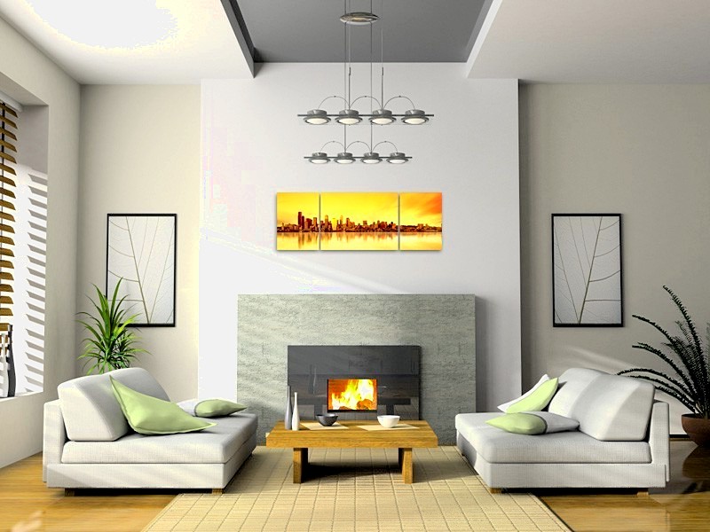 canapé à l'intérieur du salon 3