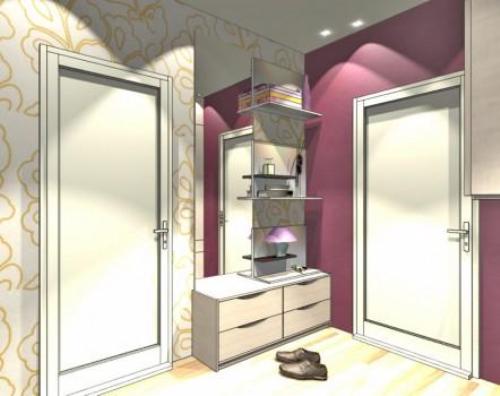 couloir du projet de conception