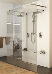 cabine de douche sans portes