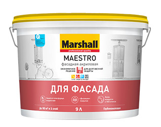 peinture de façade Marshall