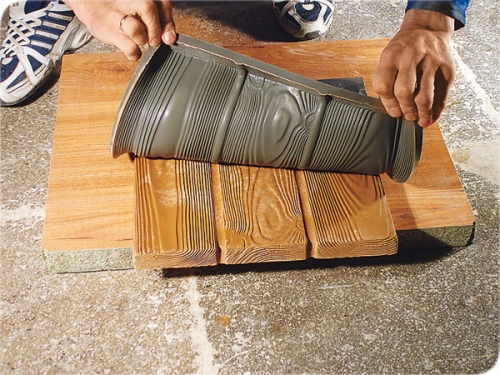 DIY DIY piste de jardin moule 2